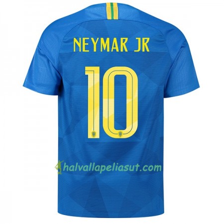 Jalkapallo Pelipaidat Brasilia Neymar Jr 10 World Cup 2018 Vieraspaita